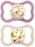 MAM AIR NIGHT cumi 6+ hónapos, szilikon - lány (2 db-os doboz)