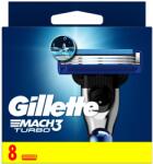 Gillette Mach3 Turbo Borotvabetétek Férfi Borotvához, 8 db Borotvabetét (006610100086/196315)