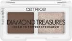 Catrice Diamond Treasures Cream to Powder Eyeshadow 2, 8 g szem árnyék 010 Hazel Spark