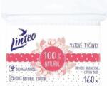 Linteo Natural Cotton Buds fültisztítók tasakban 160 db | Linteo pamut fültisztító pálcika 160 db