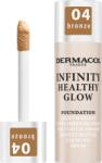  Dermacol Infinity Healthy Glow folyékony make-up SPF 10 árnyalat 04 Bronze 20 g - lavonio