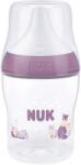 Nuk Шише със силиконов биберон NUK Perfect Match - 150 ml, размер S, 0 м+, хипо, розово (10215407) - ozone