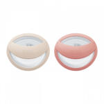 Nuk Baba cumi NUK Perfect Match 0-6m 2 db beige/red