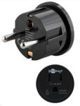 GOOBAY ppadapter-124 Adapter utazó USA-EU fekete (ppadapter-124)