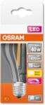 OSRAM LED izzó, szabályozható, izzószálas, A40, E27, 4, 8W (40W), 470 lm, meleg hőmérséklet (2700K)