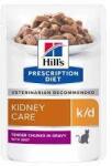 Hill's Prescription Diet k/d Kidney Care lazac alutasakos eledel 12*85g