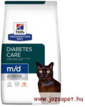 Hill's Prescription Diet Feline - M/D macskatáp 3 kg elhízásra, cukorbetegségre
