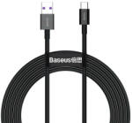 Baseus Superior Series USB Type-A to USB Type-C 2m gyorstöltő adatkábel (CATYS-A01) fekete