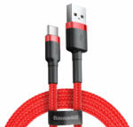 Baseus Cafule USB - Type-C 2m gyorstöltő adatkábel (CATKLF-C09) piros