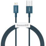 Baseus Superior Series USB to iPhone 1m gyorstöltő adatkábel (CALYS-A03) kék