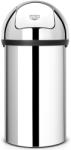 Brabantia Push Bin Nyomófedeles Hulladékgyűjtő - XXL, 60 L, H Méret, Rozsdamentes Acél, Fényes