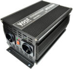  Átalakító, VOLT POLSKA, IPS-5000, 12V/230V, 2500/5000 W, Fekete