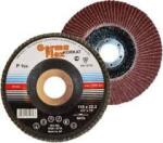 GERMAFLEX Lamellás Csiszolókorong Döntött 125 x 22, 2 mm P40 (N41B125-40) (N41B125-40)