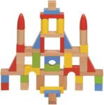 Goki 58575 Színes Fa Építőkocka Vászonzsákban Basic (58575) (58575)