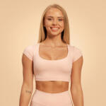 GymBeam BeastPink Дамска къса тениска Sense Pink M