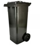  Háztartási Kerekes Szemetes Kuka 16058 - 80 L, Fekete