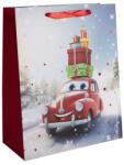  Papírtasak piros autó 18x23 (02261)