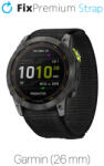 FixPremium - Nylon Curea pentru Garmin (26mm), negru