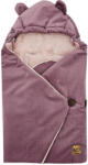 EKO Babahordozó Bundazsák Lila - Meleg Téli Lábzsák, Puha Belső, Univerzális Rögzítés