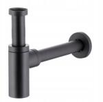 KFA Armatura Kfa Palackos Mosdószifon, Kerek, Fekete (600-003-81)