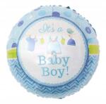 PartySpot Lufik fólia Its a Boy 45cm baby shower egy éves fiú