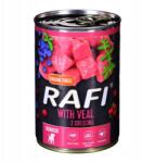 RAFI Dolina Noteci Rafi junior borjúhússal nedves kutyaeledel kölyökkutyáknak 400 g