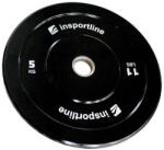 inSPORTline Gumis súlytárcsa inSPORTline Bumper Plate Lite 5 kg 50 mm (26534) - s1sport Súlytárcsa