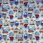  Gyerek kispárna huzat 40x50 cm - Útépítő