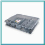 ENGER edényszárító műanyag nagy, 38 x 47 cm, krém (5999036006719-krém)