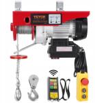  Elektromos emelődaru csörlő 180 kg 100 m vezeték nélküli és 4, 5 m vezetékes távirányítóval (DDGSSHLYXWXSZ)