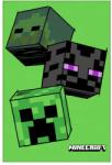 Jerry Fabrics Pătură fleece Minecraft - The Mobs | 100 x 150 cm (23BL381) Patura