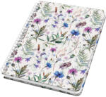 Sigel Spirálfüzet 162x215 mm 60 Lapos Pontrácsos Keményfedeles Jolie Misty Meadows (SIJN618)