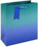 Eurowrap ajándéktasak (21, 5x25x10 cm) kék ombre (6) (37001-3C)