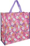 Eurowrap ajándéktasak PP (jumbo 45x45x20 cm) rózsaszín virágos (6) (37076-23C)