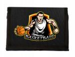 a5 pénztárca kosárlabda anyag Kosárlabda tépőzáras sport Basketball (X66)