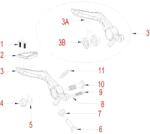 HENGJIAN brake arm assy S7-Z300-22.2-03 (3) (S7-Z300-22.2-03)
