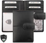 Giorgio Carelli 516408 002 Giorgio Carelli bőr pénztárca fekete - embexy
