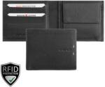 Giorgio Carelli 347860 002 Giorgio Carelli férfi pénztárca fekete RFID - embexy