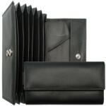 Válogatott designmárka 833461 002A Pincértárca bőr fekete