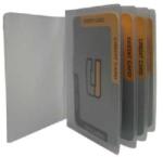 Válogatott designmárka 894002 097 Bankkártyatartó betét műanyag