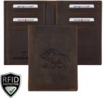 Giorgio Carelli 413630 602 Giorgio Carelli motívumos igazolványtartó vaddisznó egészalakos