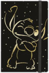 COOLPACK Jegyzetfüzet vonalas COOLPACK Stitch Gold 3. A/5 80 lapos gumis (R96182PTR) - fotoland
