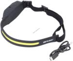 ARCAS 5W LED fejlámpa szenzorral 3, 7V 1200mAh akku USB-töltés IPX4 Li-Ion