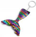 Gadget Master Sellő Farok Kulcstartó Szivárvány Flitteres Kulcstartó Fantázia És Varázslat (GMID:3739)