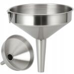  Tölcsér 140mm Acél Fém Fogantyúval Garázsműhelyhez (080323)