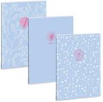 Ars Una A4 extra kapcsos füzet vonalas Skyblue Spring (5244) 22