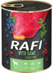 RAFI KUTYA PÁSTÉTOM VAD, VÖRÖS- ÉS KÉK ÁFONYÁVAL KONZERV 800G min. rendelés 6db - pet2000