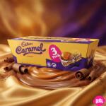 Cadbury Caramel Egg - Tejcsokoládé tojás lágy karamellkrémmel (3 db, 120 g)
