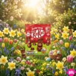 KITKAT Mini Bunnies Milk - Tejcsokoládé nyuszik ropogós gabonás töltelékkel 55 g
