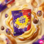 Cadbury Mini Creme Egg - Mini tejcsokoládé tojások lágy fondant krémmel 78 g